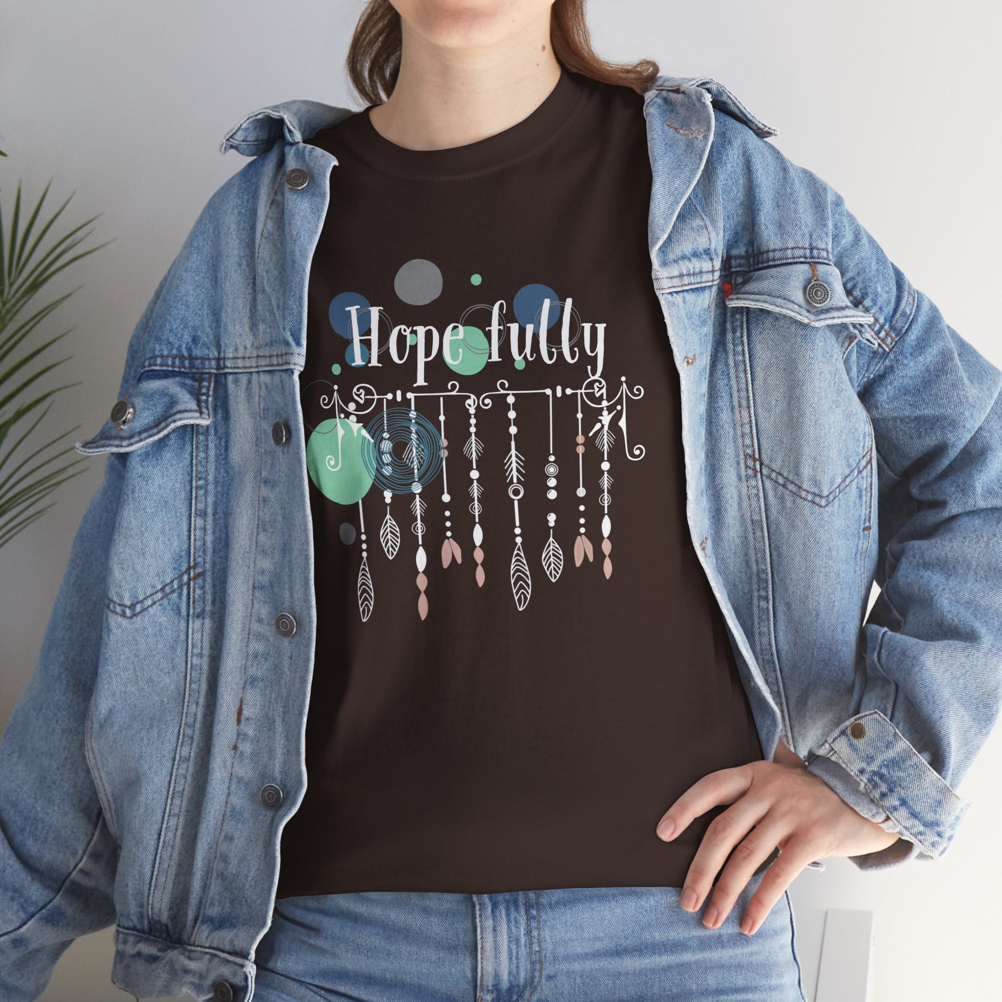 Light Design Unisex Tee - Hope Fully - Fun Aesthetic T-shirt
