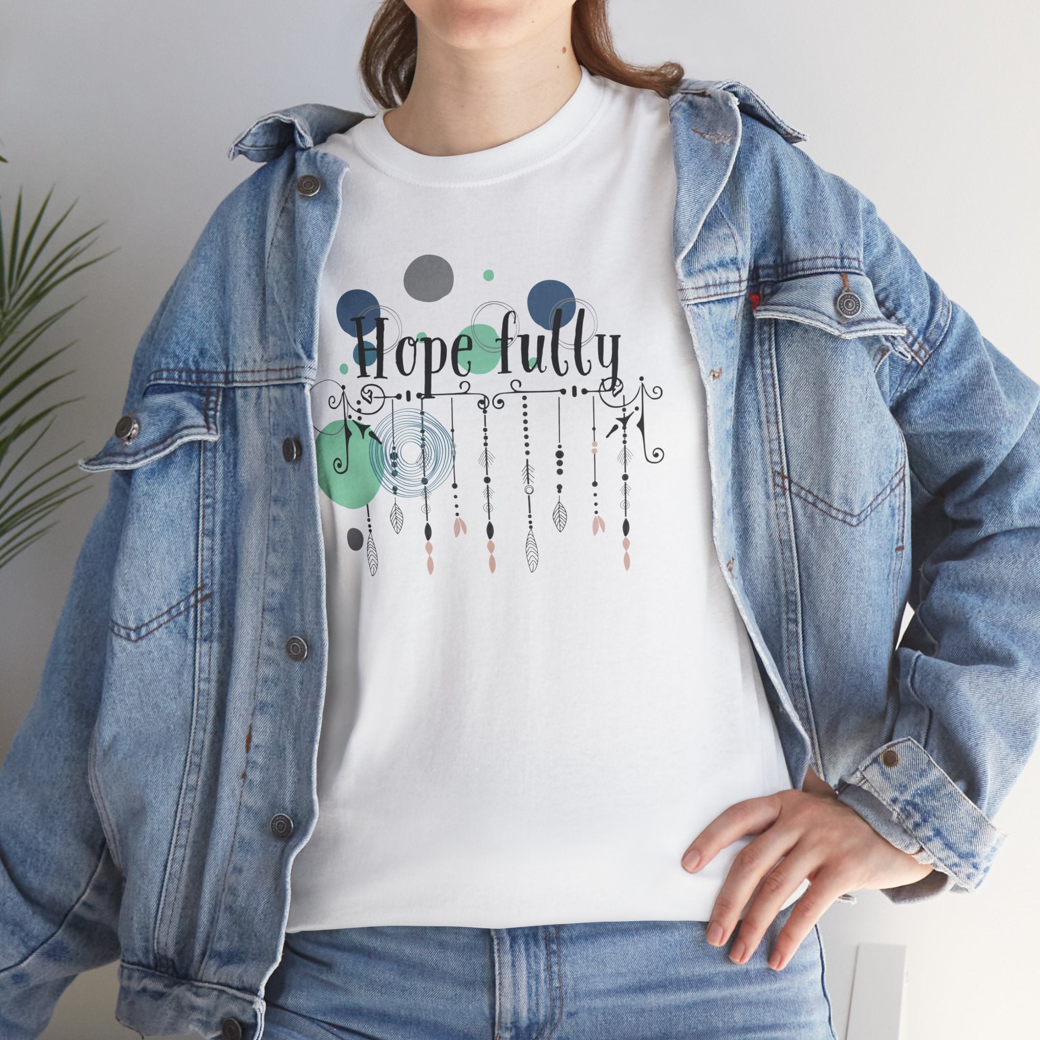Dark Design Unisex Tee - Hope Fully - Fun Aesthetic T-shirt