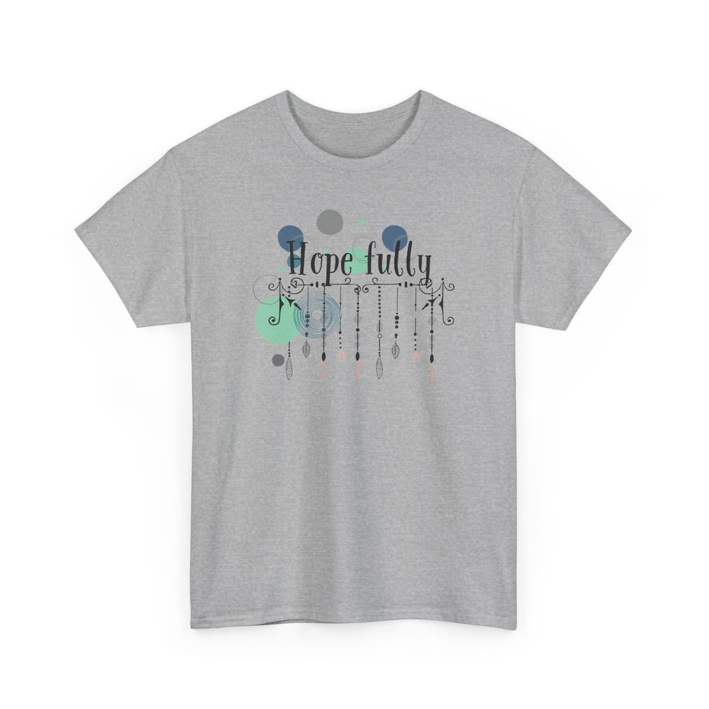 Dark Design Unisex Tee - Hope Fully - Fun Aesthetic T-shirt