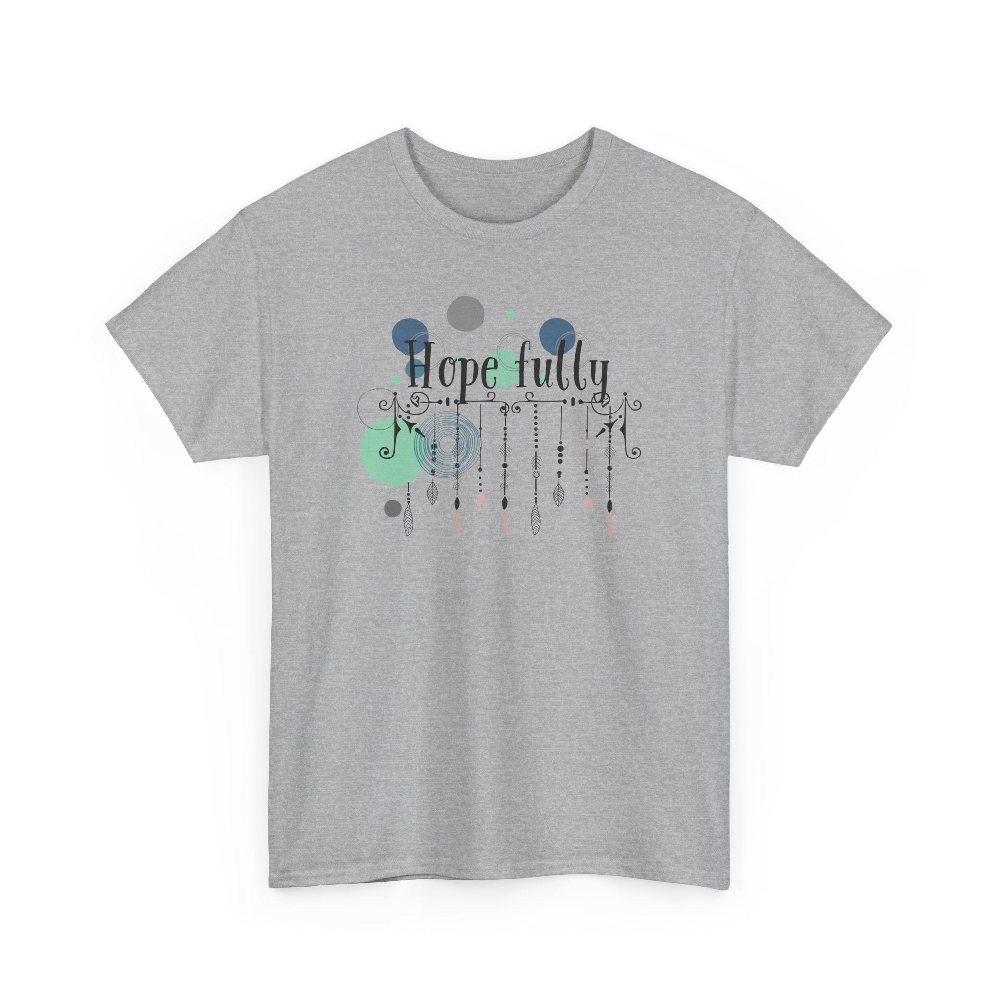 Dark Design Unisex Tee - Hope Fully - Fun Aesthetic T-shirt