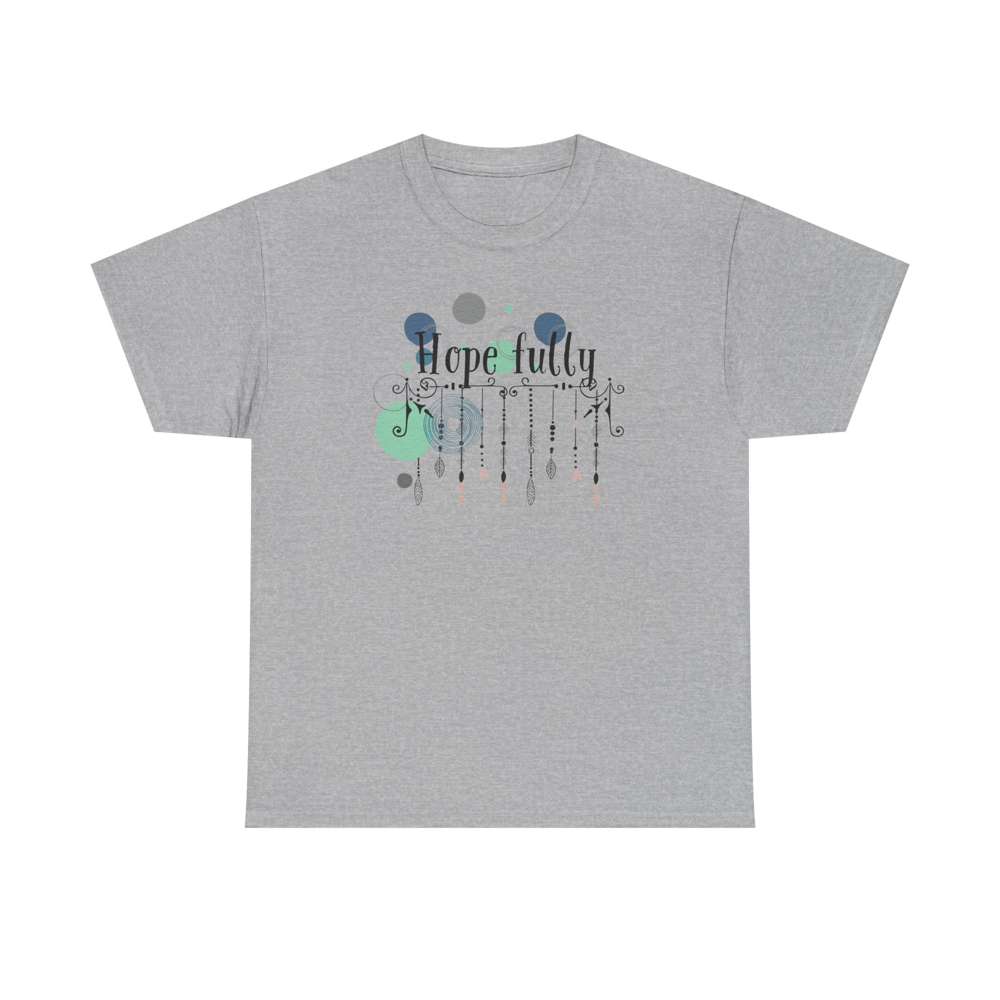 Dark Design Unisex Tee - Hope Fully - Fun Aesthetic T-shirt