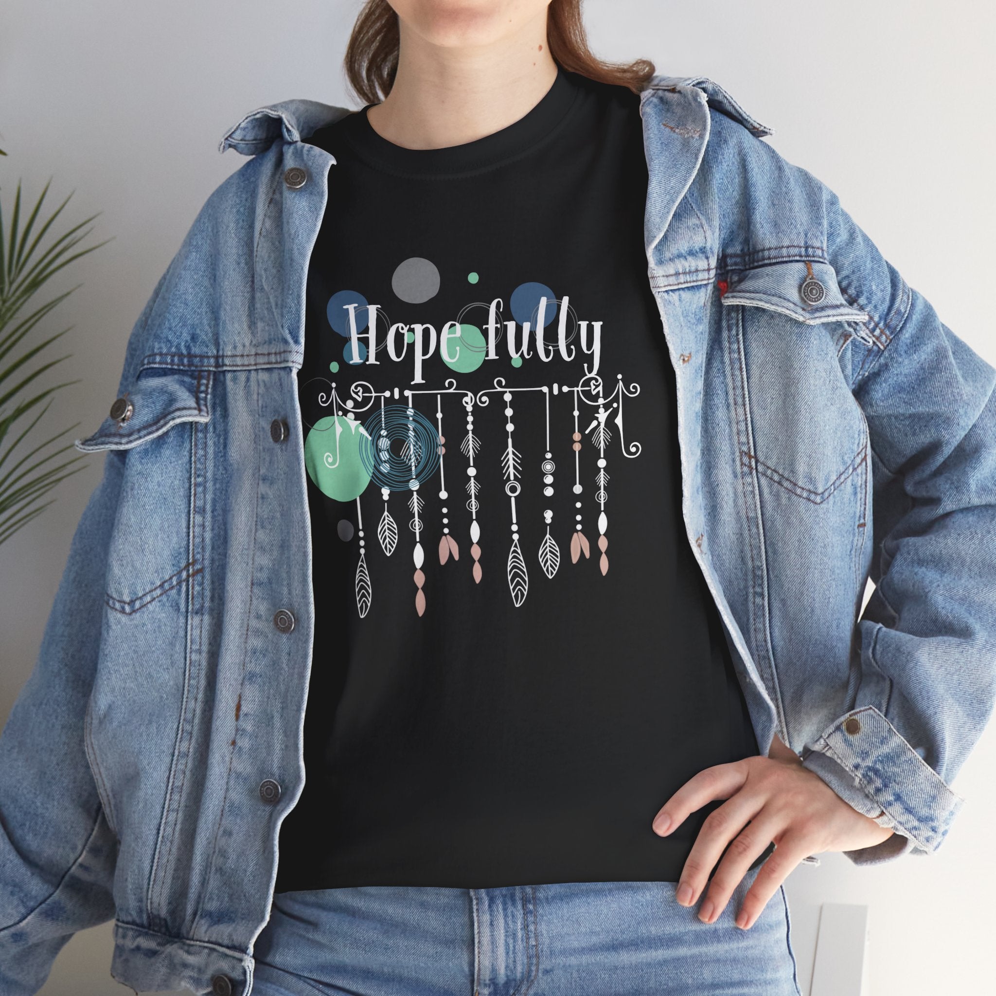 Light Design Unisex Tee - Hope Fully - Fun Aesthetic T-shirt